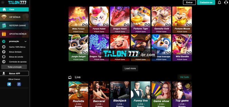 Programação telecine touch